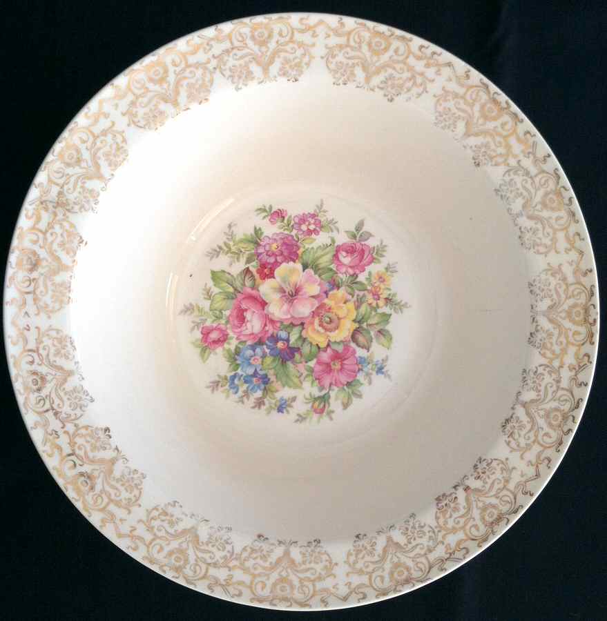 KNO1023 8" Round Vegetable Bowl by Edwin Knowles-1