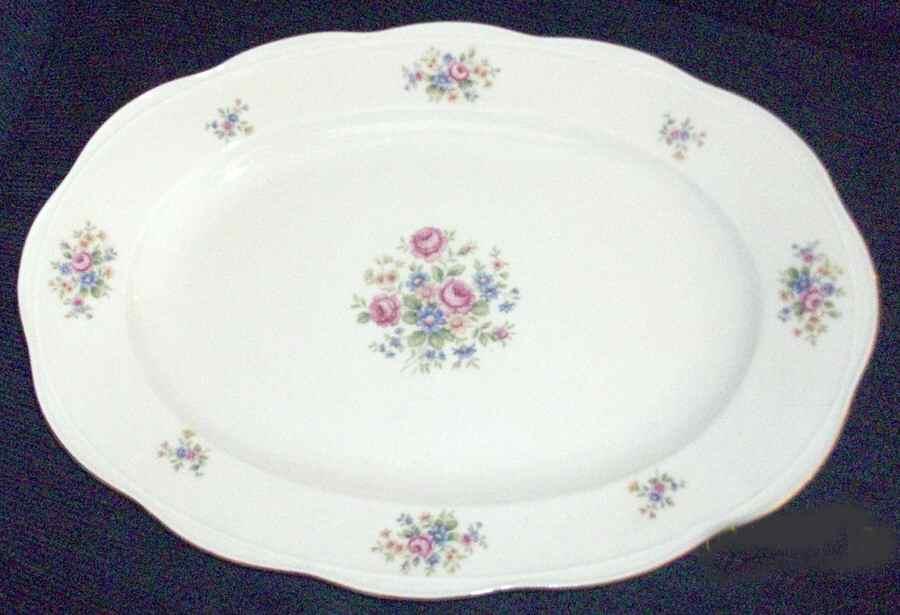 0101 14" Oval Serving Platter by KPM-1
