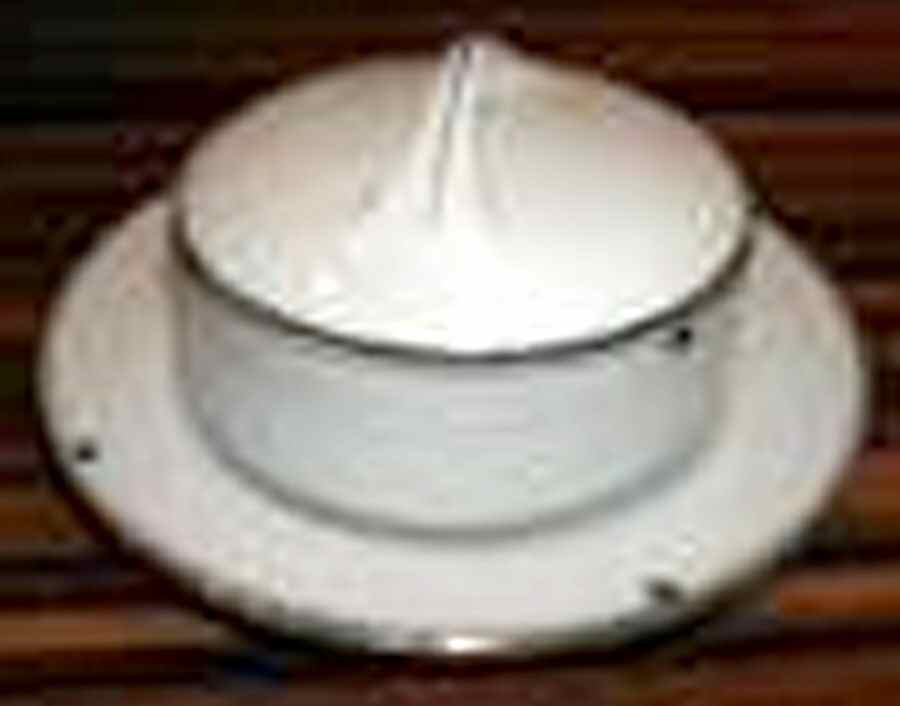 27168 Round Covered Butter by KPM-1