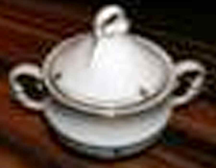27168 Sugar Bowl & Lid by KPM-1