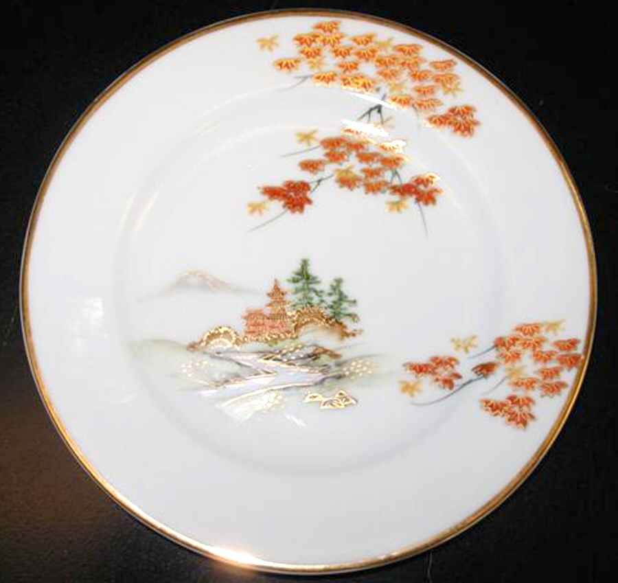 KUT286 Dinner Plate by Kutani-1
