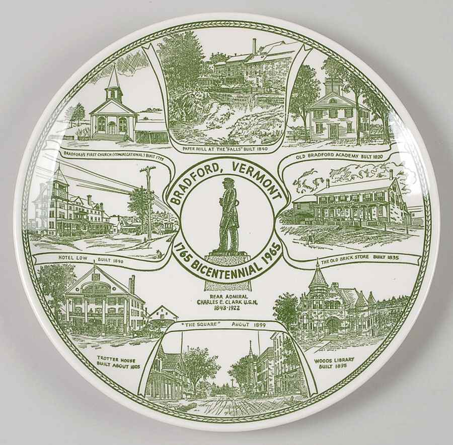 Bradford Vermont Dinner Plate by Kettlesprings Kilns-1