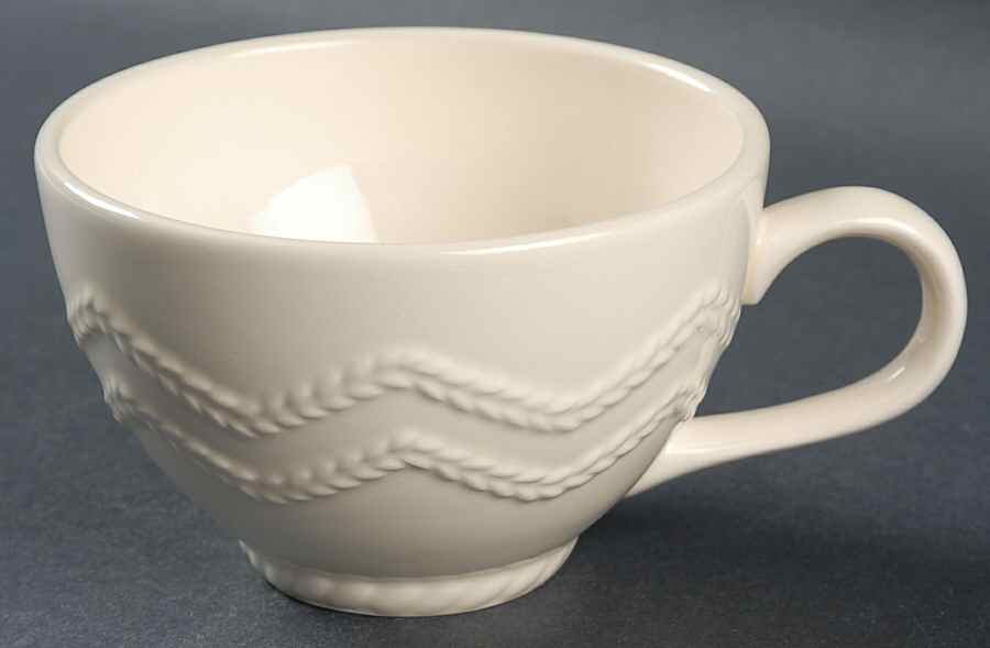 Aranware Flat Cup by Kara Irish Pottery-1