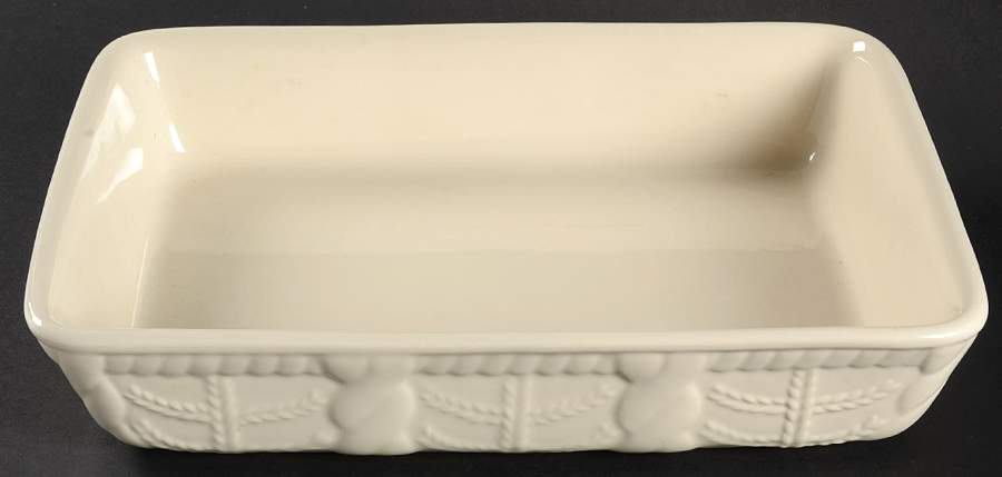 Aranware 12" Rectangular Roaster by Kara Irish Pottery-1