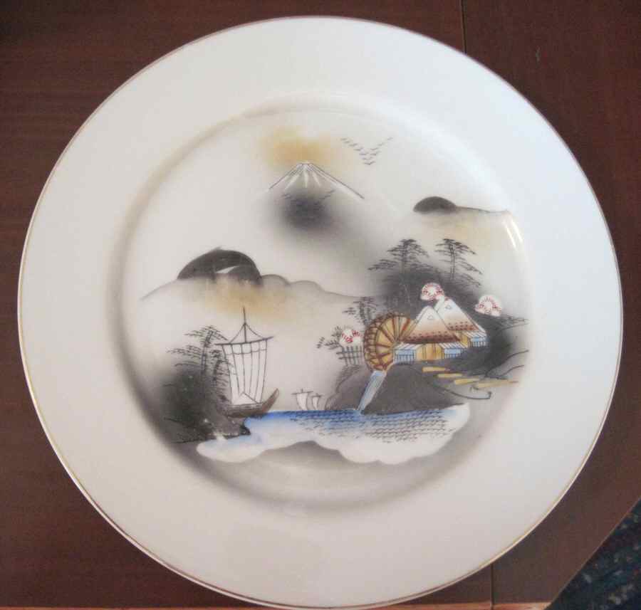 KUT291 Dinner Plate by Kutani-1