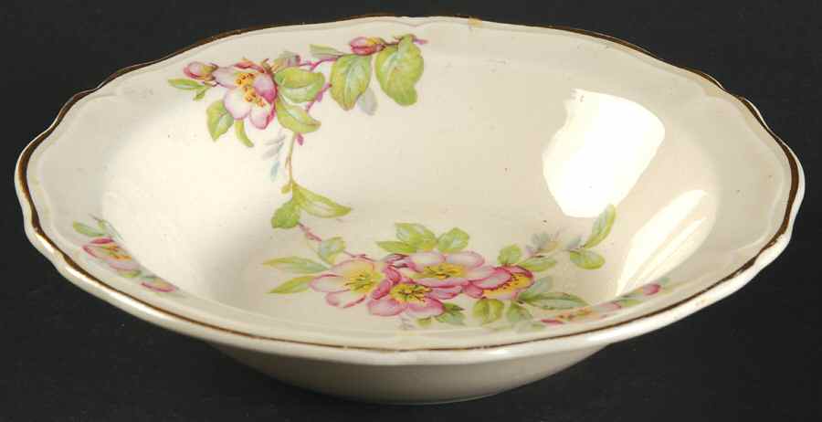 KNO1046 Rim Fruit/Dessert (Sauce) Bowl by Edwin Knowles-1