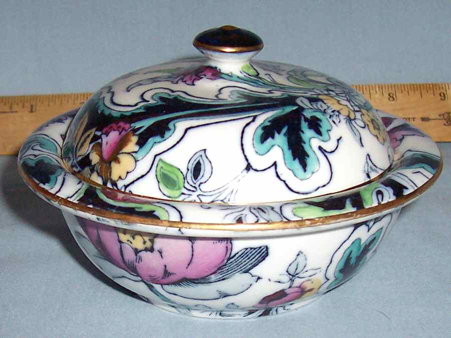 Stanley Round Covered Butter by Keeling & Co-1