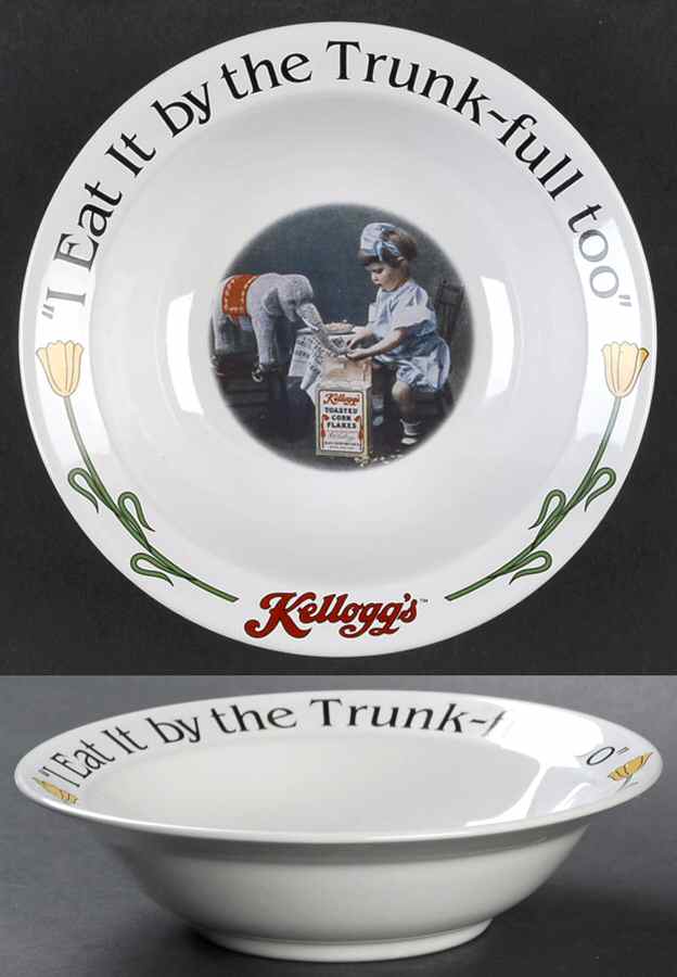 Kellogg's Cereal Bowl Rim Cereal Bowl by Kellogg's-1