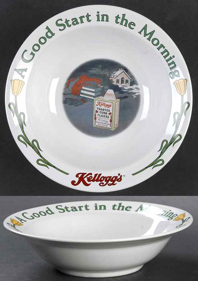 Kellogg's Cereal Bowl Rim Cereal Bowl by Kellogg's-1