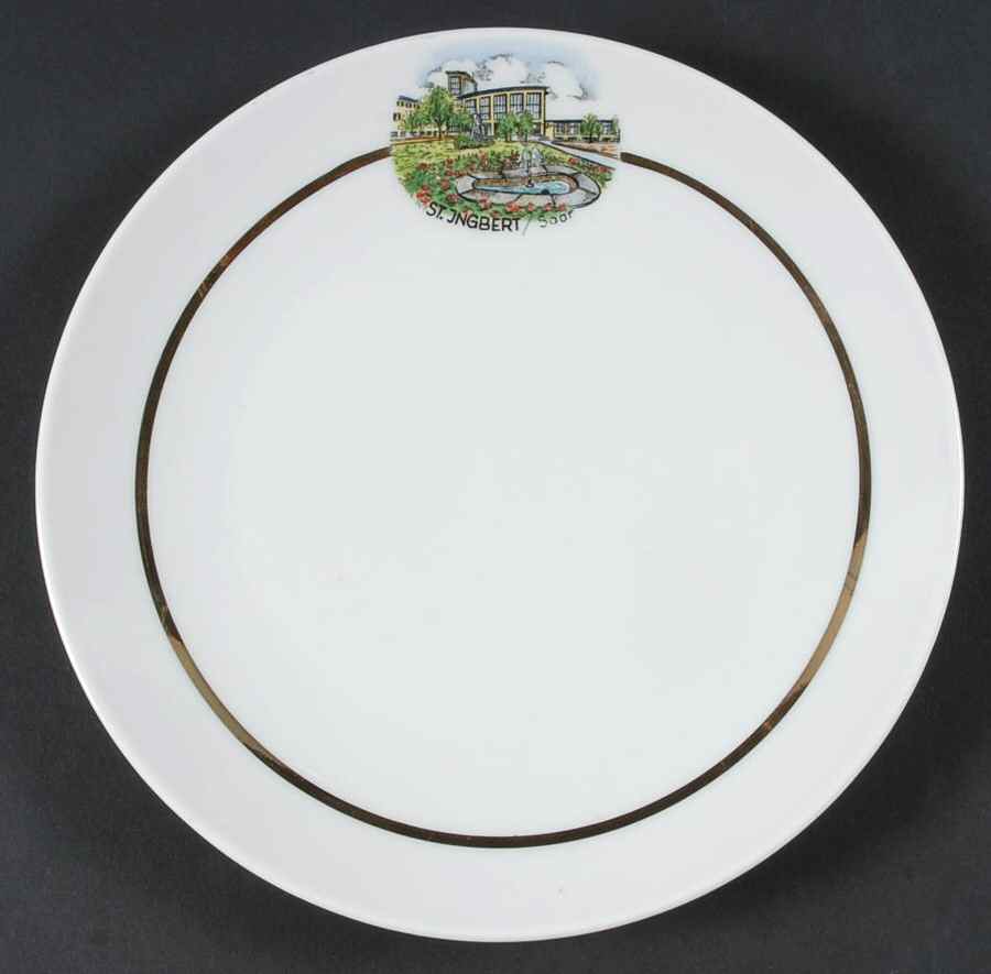 St. Jngbert Salad Plate by Kaiser-1