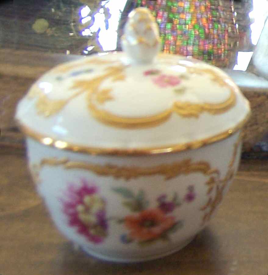 109 Sugar Bowl & Lid by KPM-1