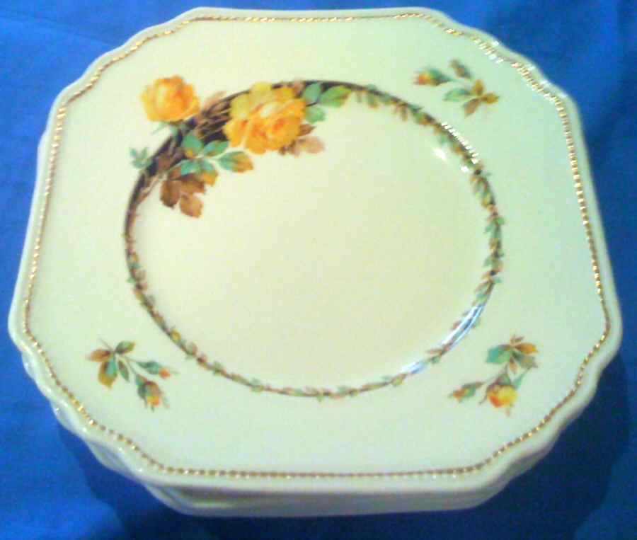 Kent Yellow Roses Dinner Plate by Wedgwood-1