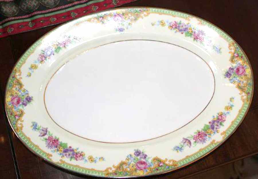 KPM244 13" Oval Serving Platter by KPM-1
