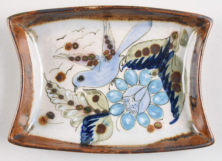 KE13 6" Rectangular Tray by Ken Edwards Pottery-1