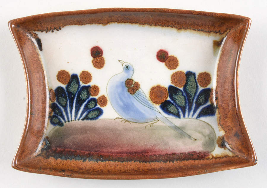 KE13 6" Rectangular Tray by Ken Edwards Pottery-1