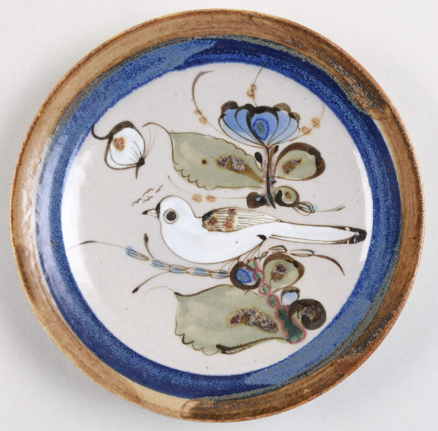 KE13 Salad Plate by Ken Edwards Pottery-1