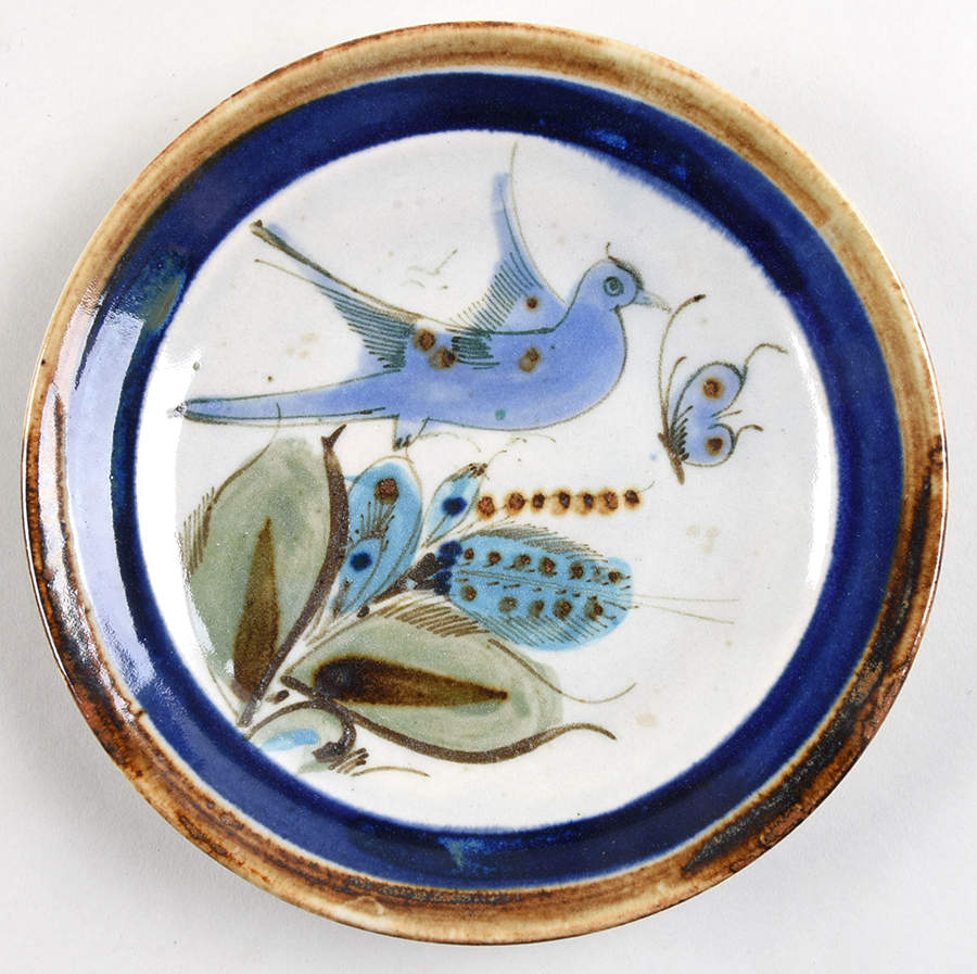 KE13 Salad Plate by Ken Edwards Pottery-1