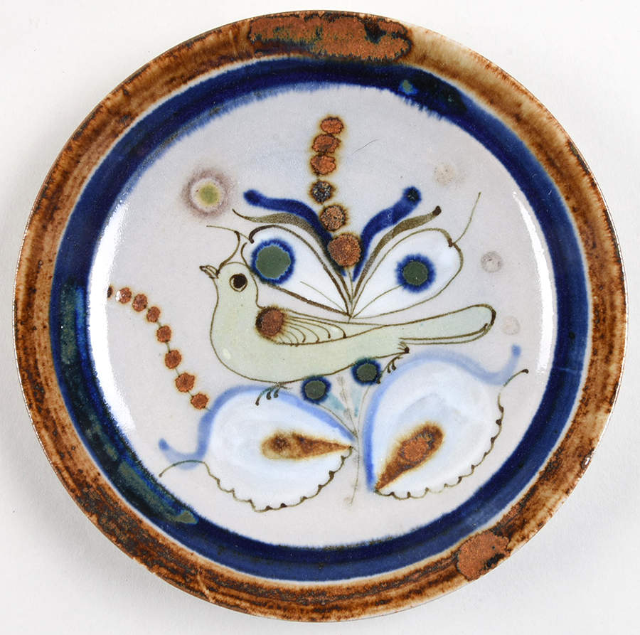 KE13 Salad Plate by Ken Edwards Pottery-1