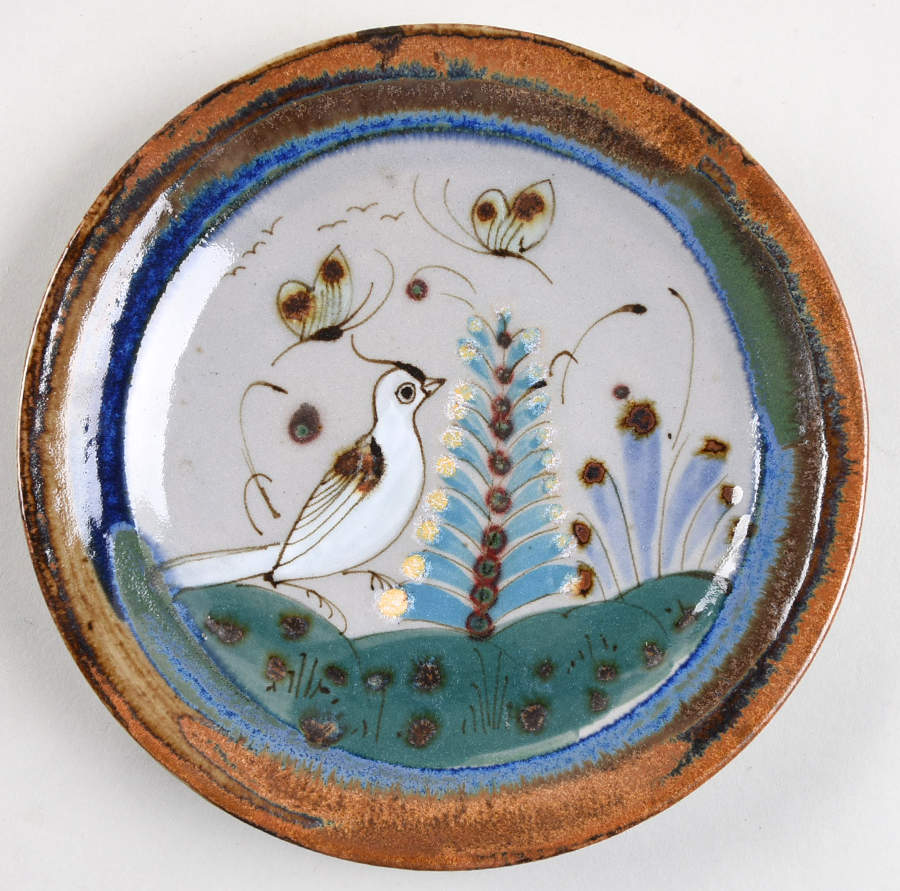 KE13 Salad Plate by Ken Edwards Pottery-1