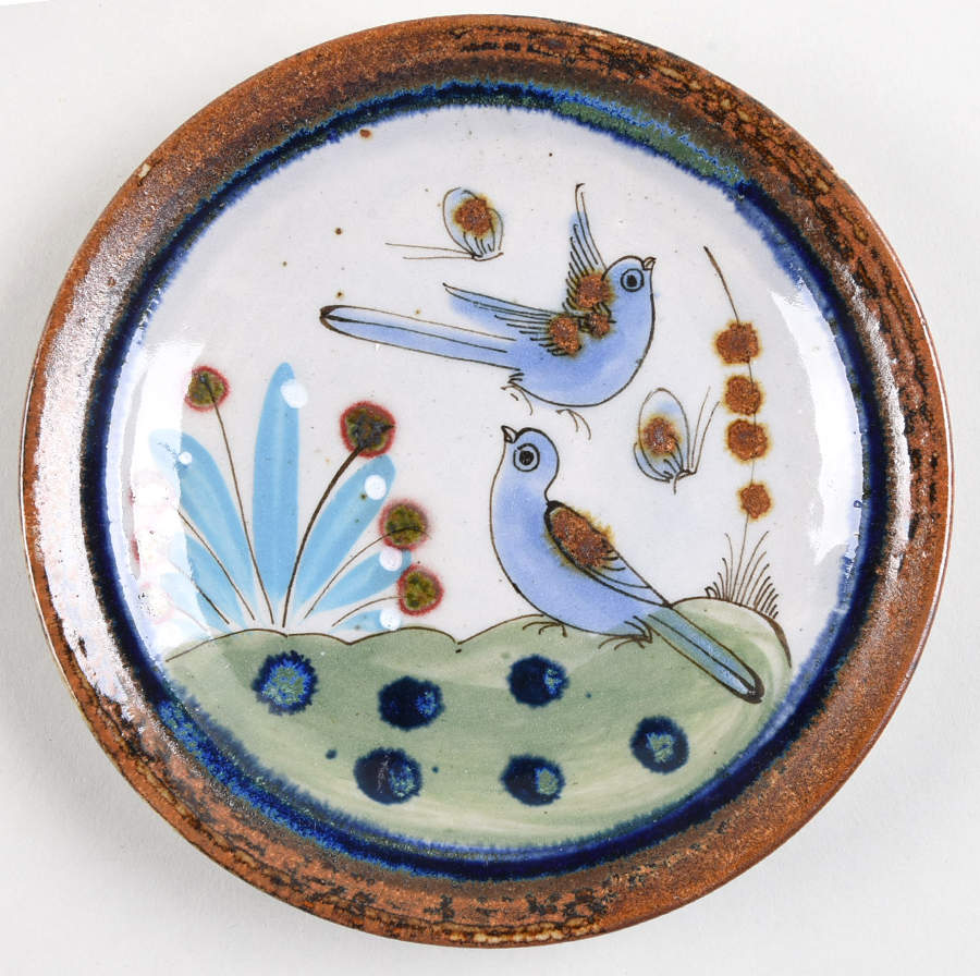 KE13 Bread & Butter Plate by Ken Edwards Pottery-1