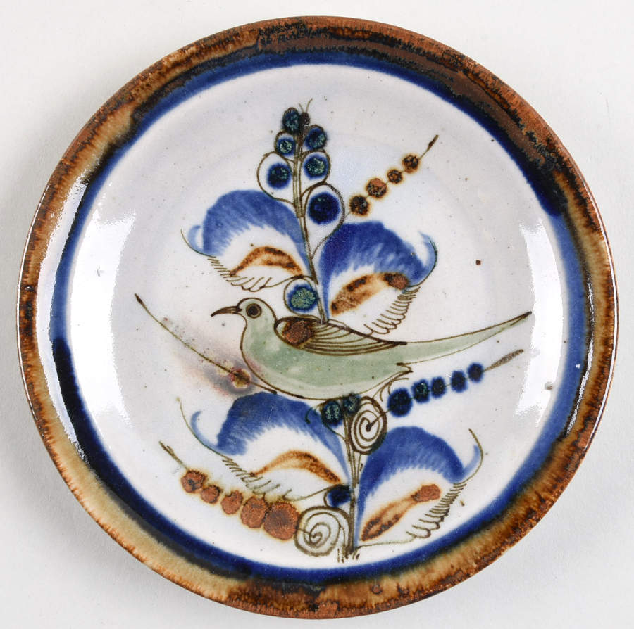 KE13 Bread & Butter Plate by Ken Edwards Pottery-1