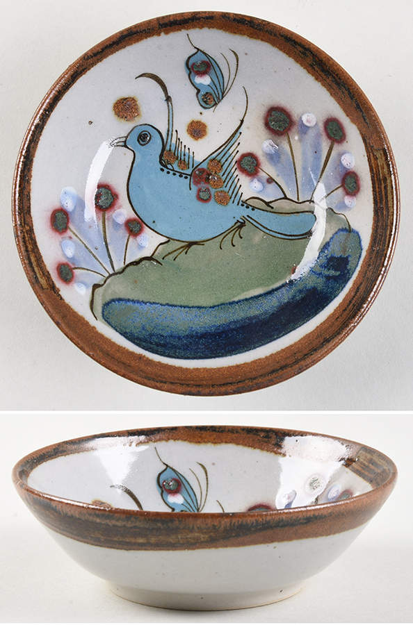 KE13 Fruit/Dessert (Sauce) Bowl by Ken Edwards Pottery-1