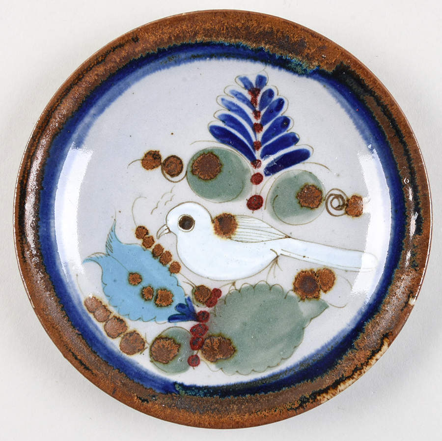 KE13 Bread & Butter Plate by Ken Edwards Pottery-1