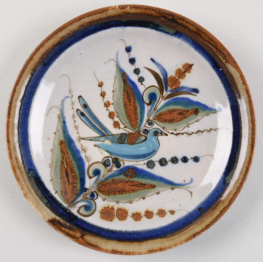 KE13 Bread & Butter Plate by Ken Edwards Pottery-1