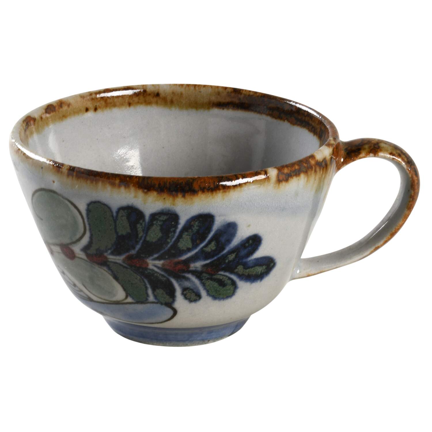 KE13 Flat Cup by Ken Edwards Pottery-1
