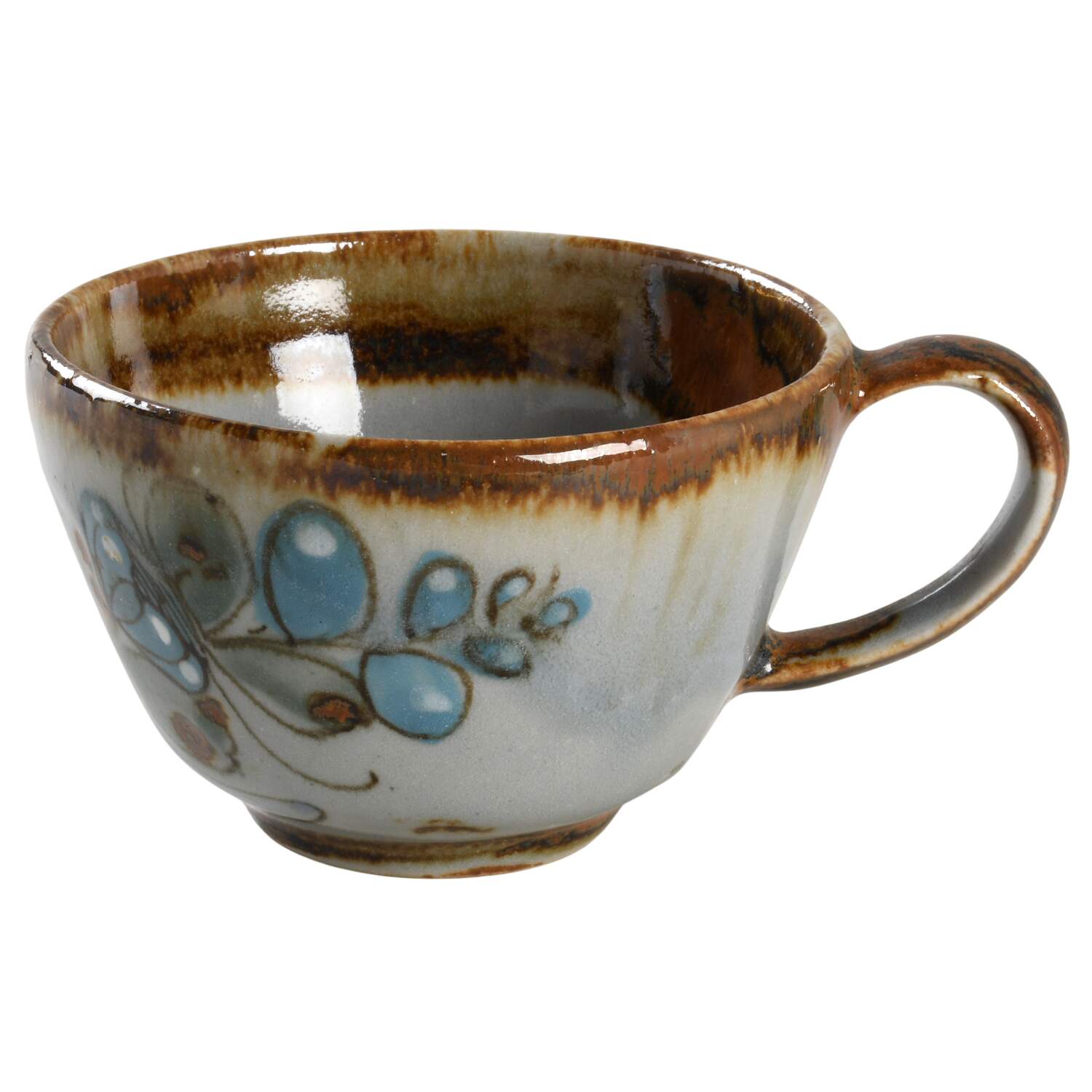 KE13 Flat Cup by Ken Edwards Pottery-1