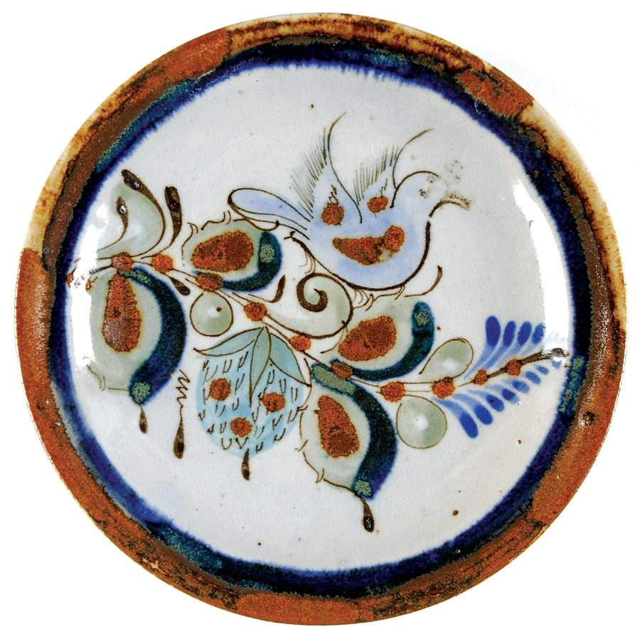 KE13 Bread & Butter Plate by Ken Edwards Pottery-1