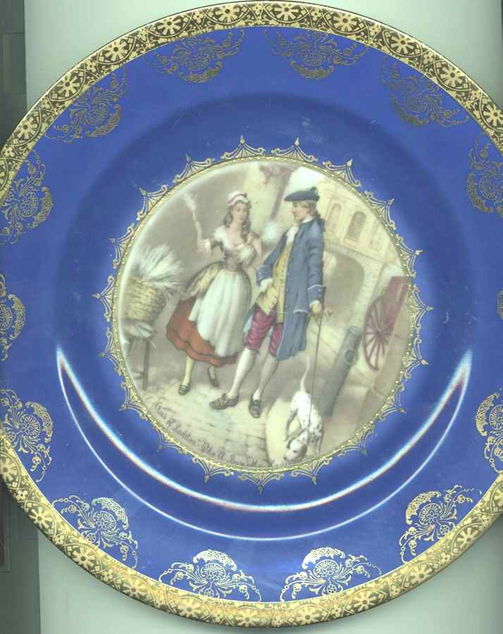 JKW116 Dinner Plate by JKW Bavaria-1