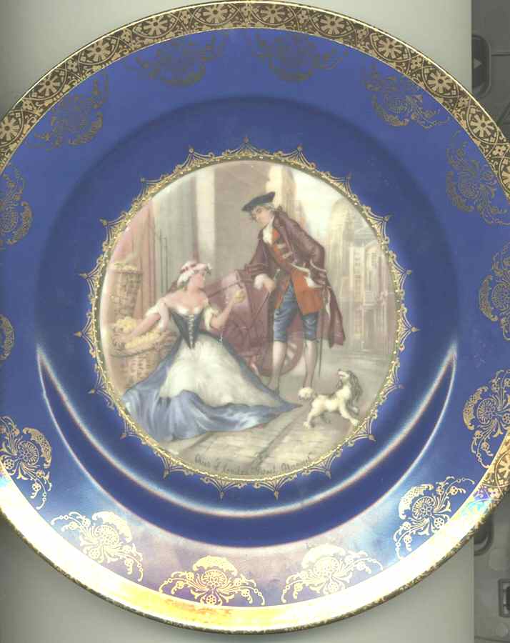 JKW116 Dinner Plate by JKW Bavaria-1