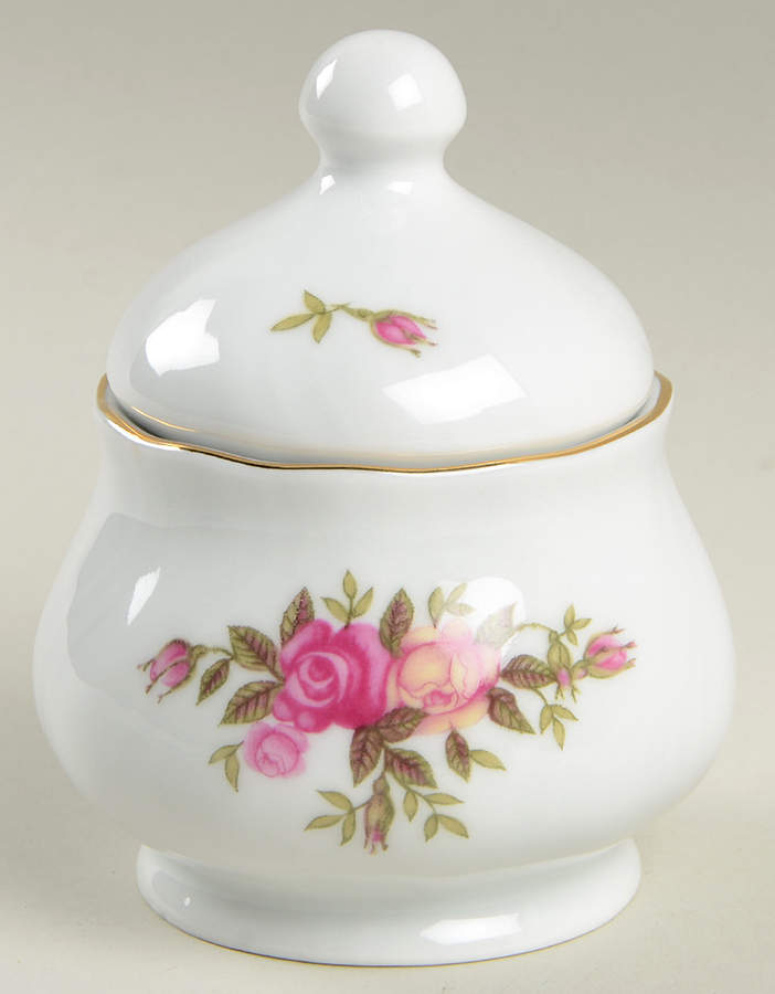 KRA1 Sugar Bowl & Lid by Korona (Poland)-1