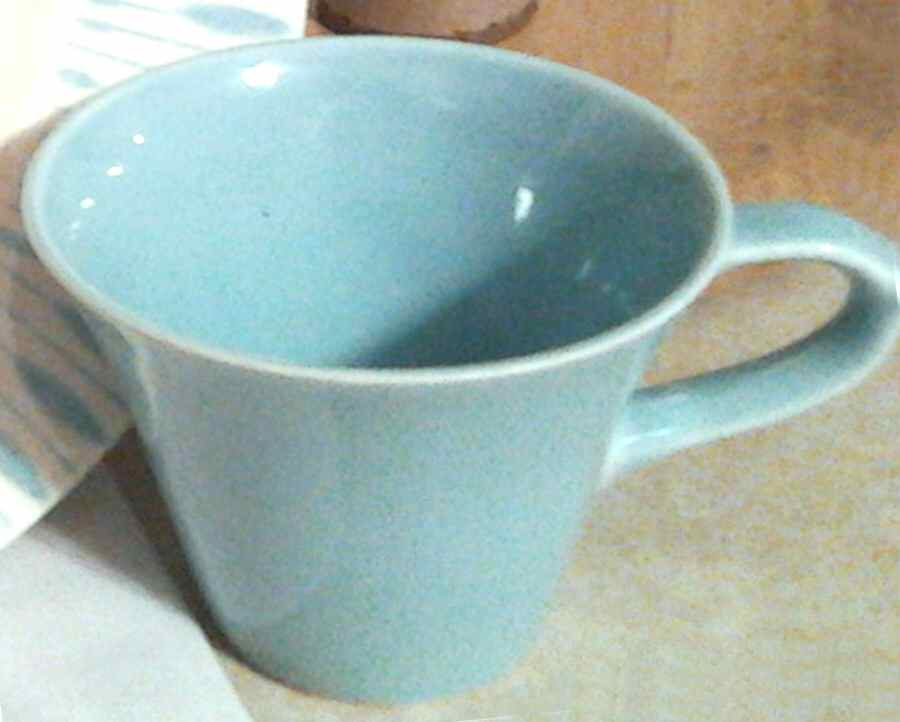 Fjord Turquoise Flat Cup by Edwin Knowles-1