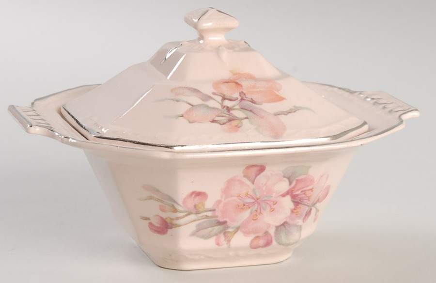 KNO1068 Sugar Bowl & Lid by Edwin Knowles-1