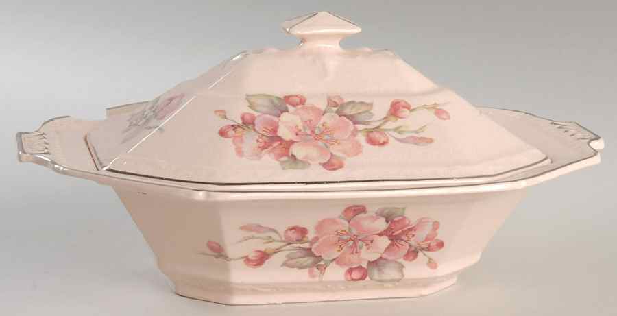KNO1068 Oval Covered Vegetable by Edwin Knowles-1