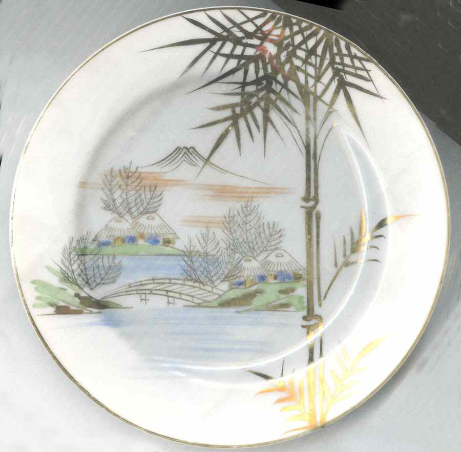 KUT308 Dessert/Pie Plate by Kutani-1
