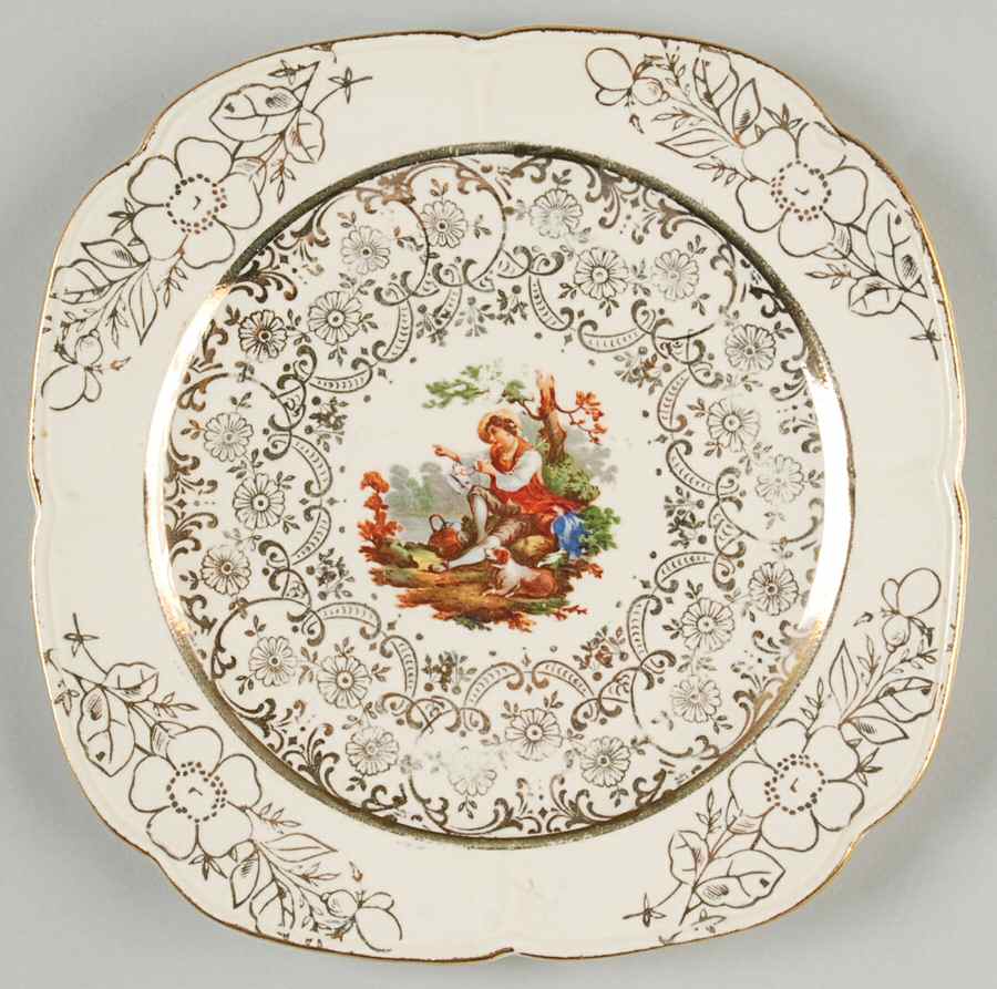 KNO1081 Salad Plate by Edwin Knowles-1