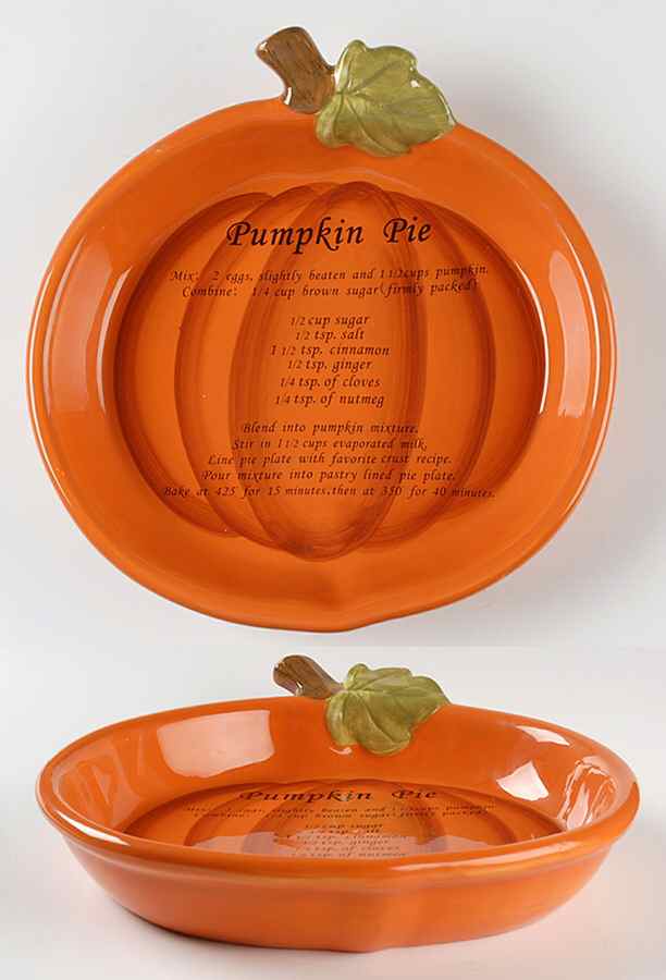 Harvest 11" Pie Baking Plate by Kohl's-1