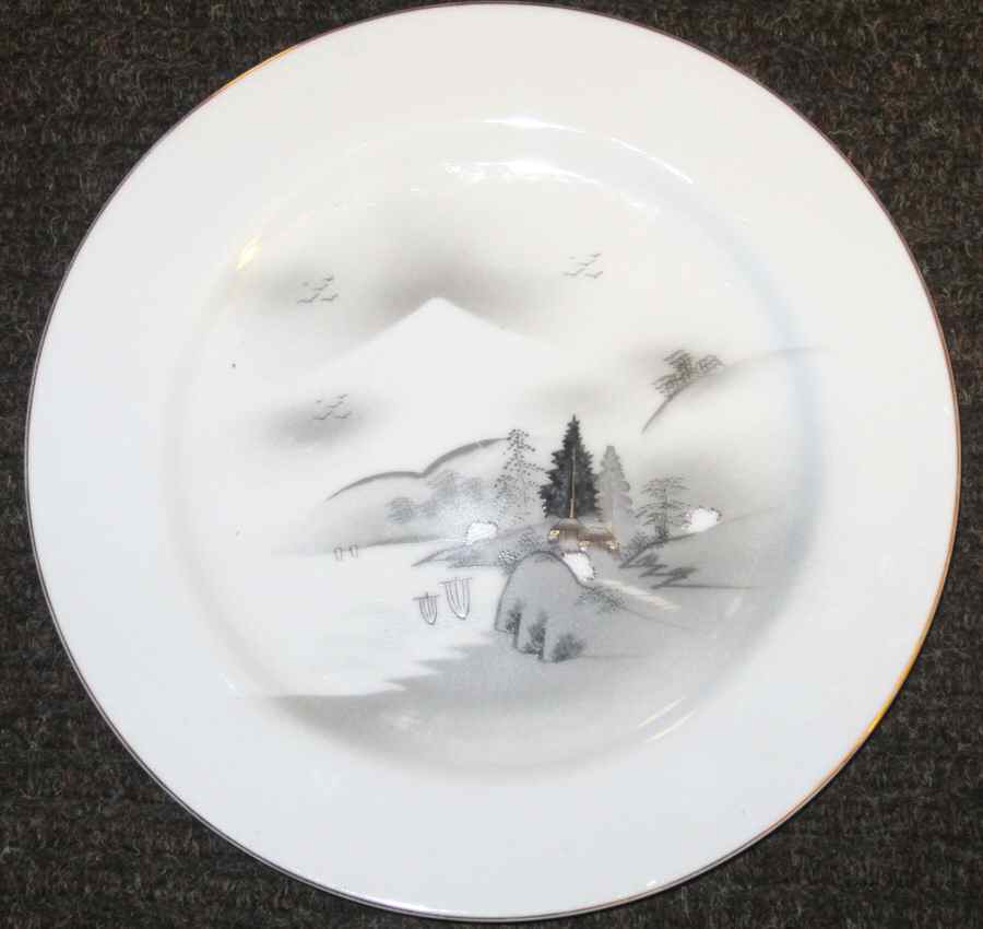 KUT316 Dinner Plate by Kutani-1