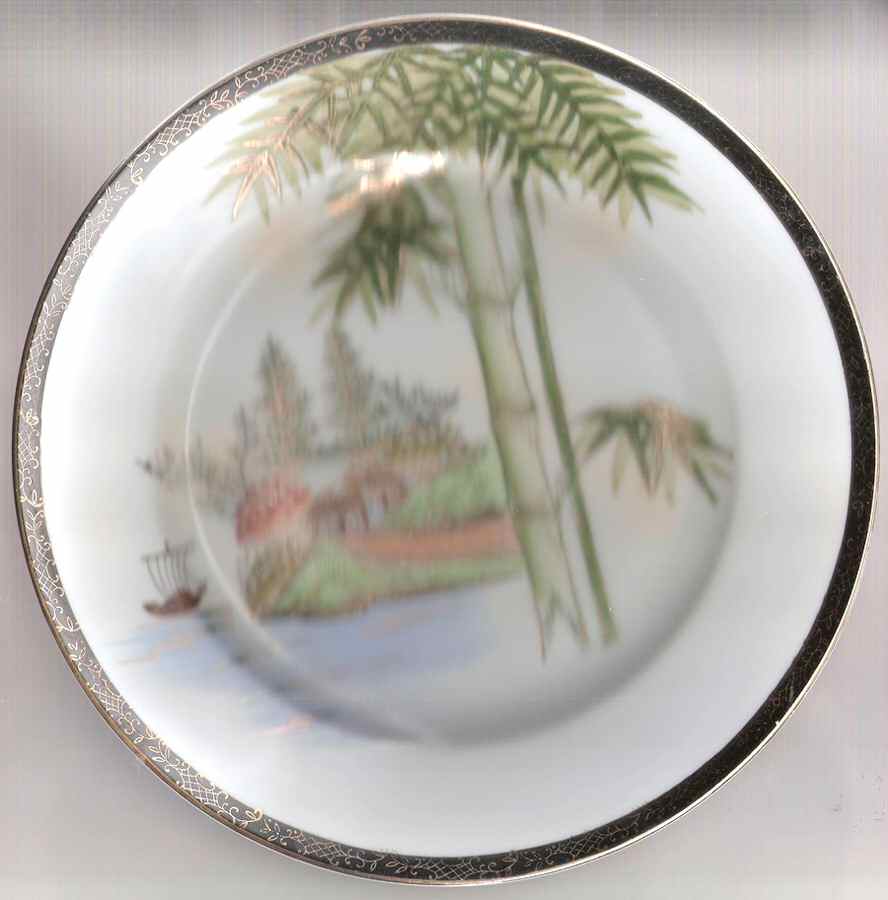 KUT317 Bread & Butter Plate by Kutani-1