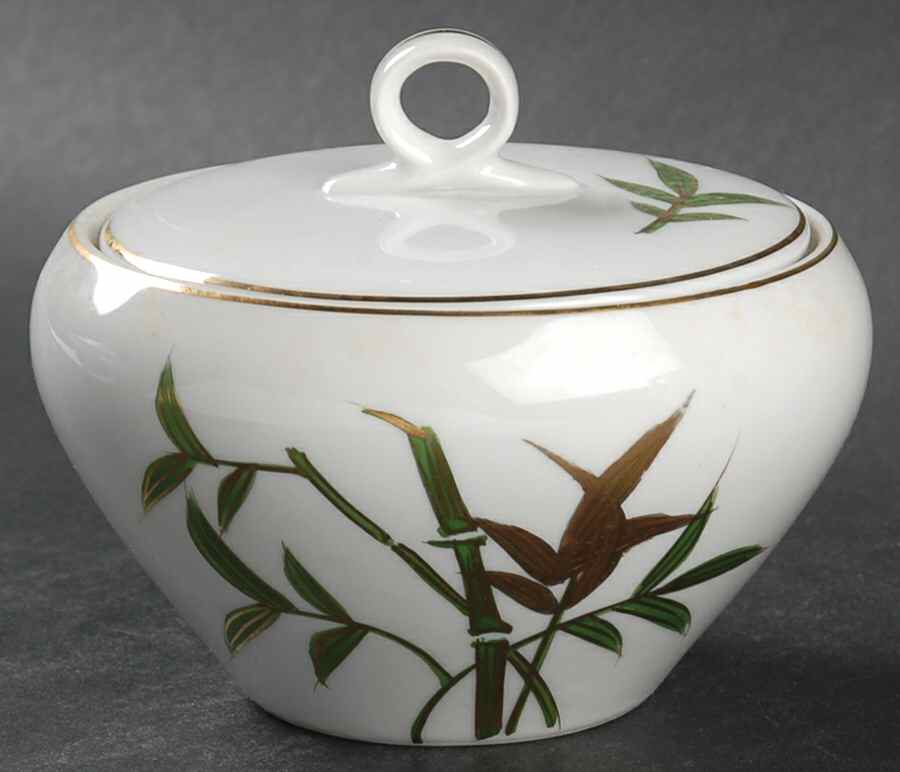 KUT325 Sugar Bowl & Lid by Kutani-1