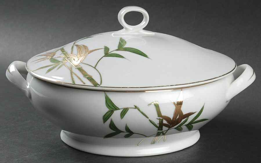 KUT325 Round Covered Vegetable by Kutani-1
