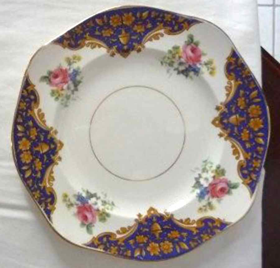 1863 Salad Plate by James Kent (England)-1