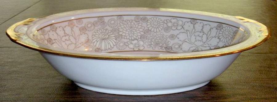 KUT333 11" Oval Vegetable Bowl by Kutani-1