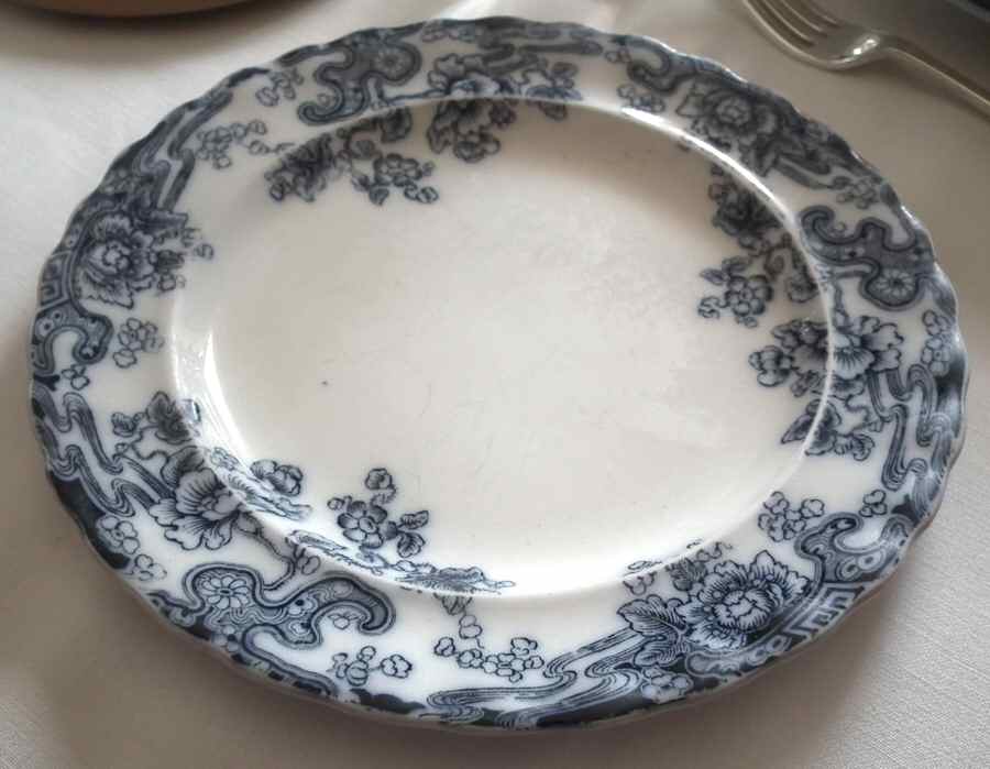 Tokio Blue Dinner Plate by Keeling & Co-1
