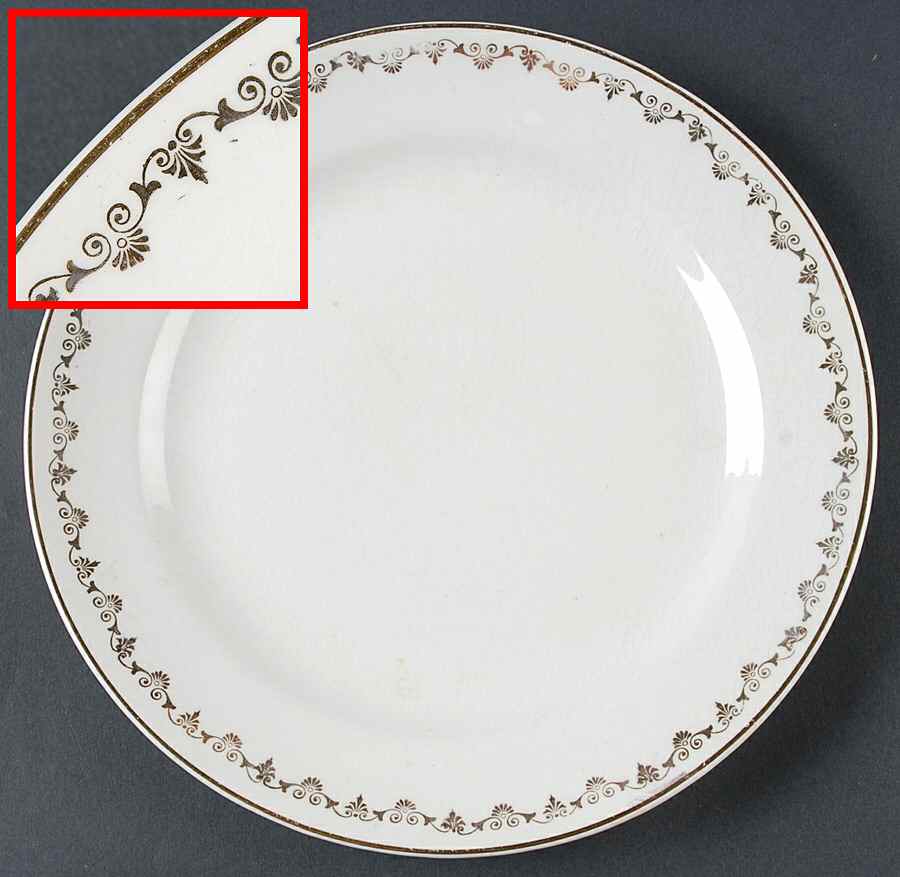 KNO1211 Luncheon Plate by Edwin Knowles-1