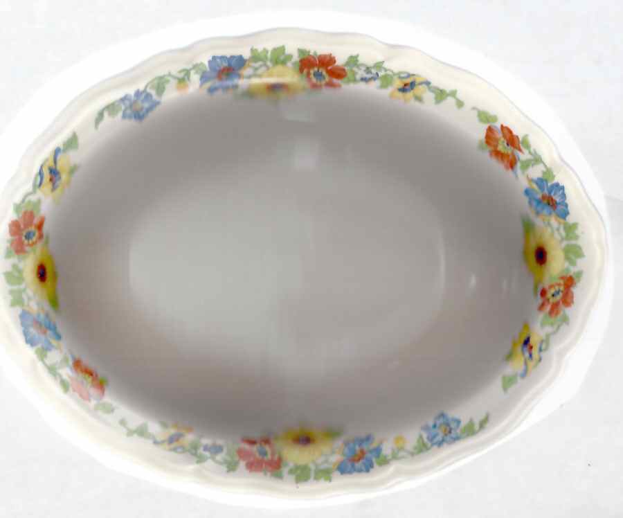 KNO1109 9" Oval Vegetable Bowl by Edwin Knowles-1