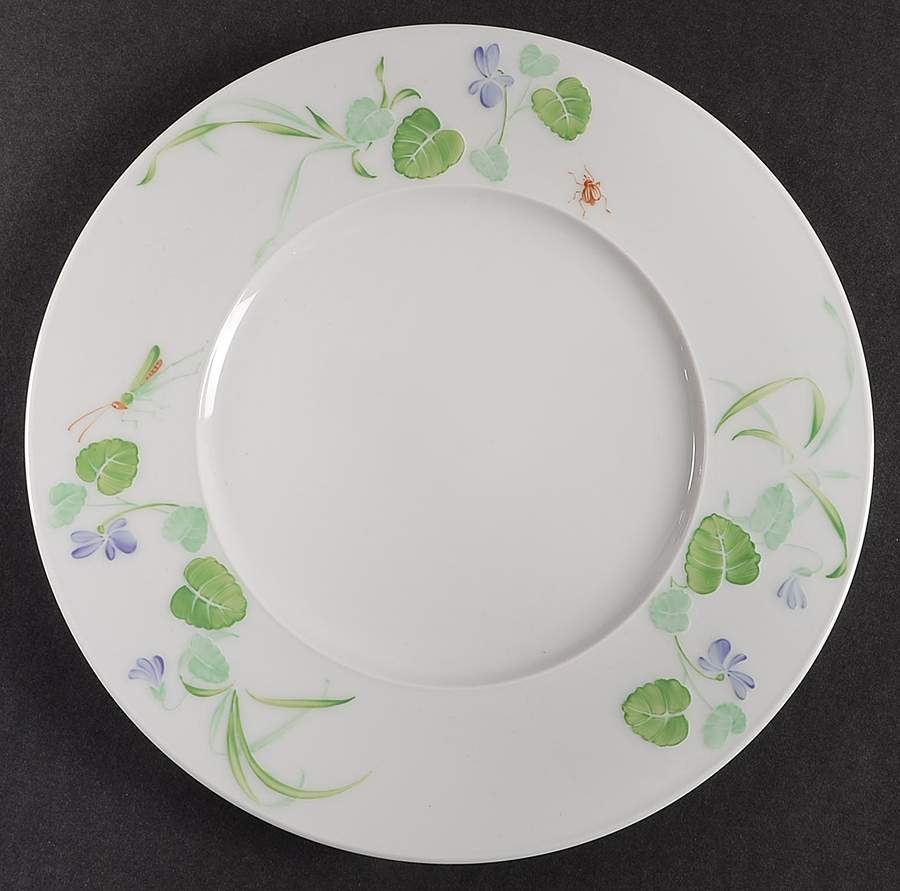 Fleur Estivales Salad/Dessert Plate by KPM-1